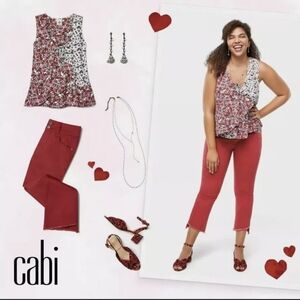 Cabi 2 Piece Blouse and Camisole Size Medium